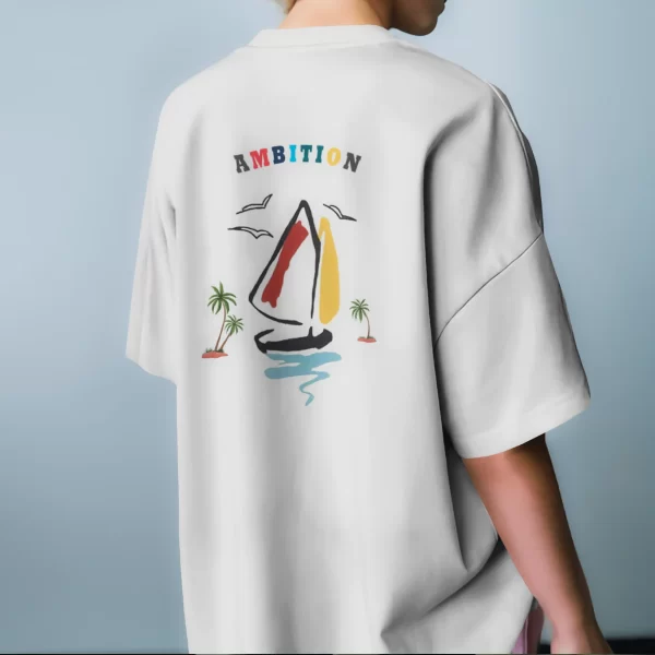 beach-back-3.webp Ambition Beach Art T shirt